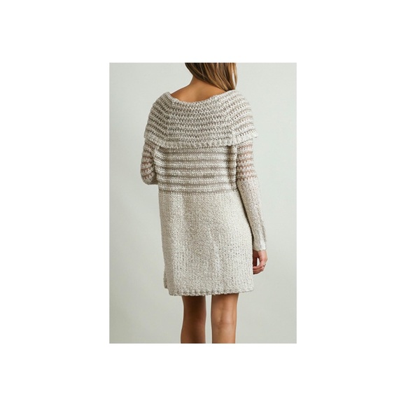 Umgee Soft Off the Shoulder Knit Dress Sz Sm - Picture 6 of 6